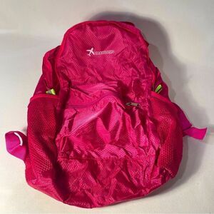 Happy Travel bag lightweight compact travel backpack folds in zip pouch